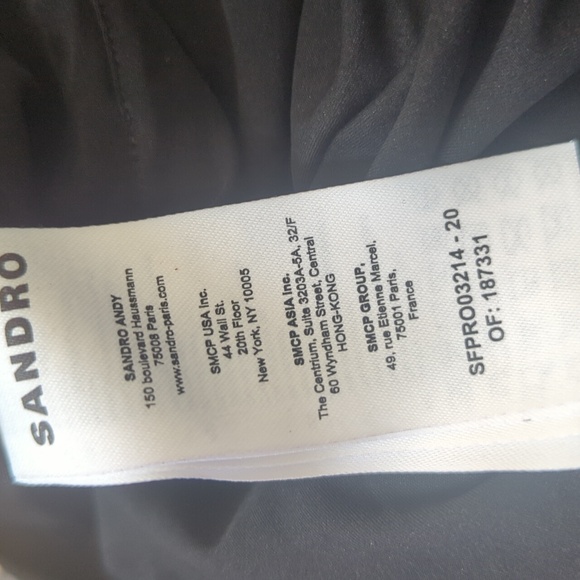 SANDRO Saby Sequin Waist Cutout Minidress 2 - Picture 13 of 16